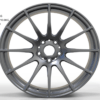 19X8.5 WF Aftermarket Wheel ML0307 Hyper Black 5X112/66.5, ET 30 mm