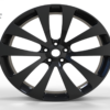 23X9.5 WF Aftermarket Wheel ML0337-3 Silver 5X120/72.56, ET 42.5 mm