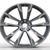 20X8.5 WF Aftermarket Wheel ML0227-4 Gunmetal Machine Face 5X112/66.5, ET 30 mm