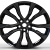 21X9.5 WF Aftermarket Wheel ML0112 Glossy Black 5X120/72.56, ET 45 mm