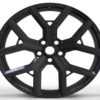 20X9.0 WF Aftermarket Wheel ML0130-2 Glossy Black 5X120/72.56, ET 40 mm