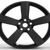 21X9.5 WF Aftermarket Wheel ML0132-2 Glossy Black 5X120/72.56, ET 45 mm