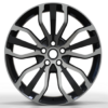 21X9.5 WF Aftermarket Wheel ML0166 Gunmetal Machine Face 5X120/72.56, ET 45 mm