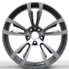 20X11.0 WF Aftermarket Wheel ML0180-1 Gunmetal Machine Face 5X120/74.1, ET 37 mm
