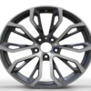 19X9.0 WF Aftermarket Wheel ML0194-1 Glossy Black 5X120/74.1, ET 37 mm