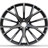 21X8.5 WF Aftermarket Wheel ML0291 Matt Black Machine Face 5X110/65.1, ET 30 mm