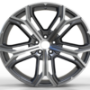21X10.5 WF Aftermarket Wheel ML0143-3 Gunmetal Machine Face 5X114.3/67.1, ET 42 mm