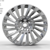 19X8.0 WF Aftermarket Wheel ML0431 Polish 6X120/66.9, ET 38 mm