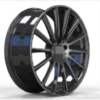 21X9.0 WF Aftermarket Wheel ML0006-2 Gunmetal Machine Face 5X112/66.45, ET 34 mm