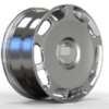 17X7.5 WF Aftermarket Wheel ML0023 Polish 5X112/66.45, ET 38 mm