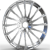 18X8.0 WF Aftermarket Wheel ML0059 Polish 5X112/66.45, ET 29 mm
