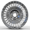 17X7.5 WF Aftermarket Wheel ML0157-1 PVD White 5X112/66.45, ET 38 mm