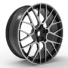 21X10.0 WF Aftermarket Wheel ML0011-15 Black Machine Face 5X112/66.5, ET 19 mm