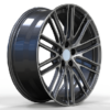 21X9.0 WF Aftermarket Wheel ML0012-8 Gunmetal Machine Face 5X112/66.5, ET 26 mm