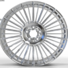 20X8.5 WF Aftermarket Wheel ML0361-2 Polish 5X112/66.45, ET 36 mm