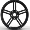20X11.0 WF Aftermarket Wheel LH073-1 Glossy Black 5X130/71.6, ET 60 mm