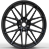 21X10.0 WF Aftermarket Wheel ML0079-5 Black Machine Face 5X112/66.5, ET 19 mm
