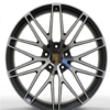 21X9.5 WF Aftermarket Wheel ML0079-10 Glossy Black 5X130/71.56, ET 46 mm
