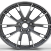 21X11 WF Aftermarket Wheel ML0126-5 Black Machine Face 5X130/71.56, ET 60 mm