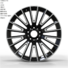 20X9.5 WF Aftermarket Wheel ML0488 Black Machine Face 5X130/84.1, ET 40 mm