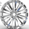 21X9.0 WF Aftermarket Wheel ML0312-3 Polish 5X120/62.5, ET 40 mm