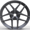 18X8.5 WF Aftermarket Wheel ML0036 Matt Black 5X114.3/64.1, ET 35 mm