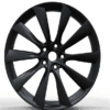 20X9.5 WF Aftermarket Wheel ML0215-1 Matt Black 5X120/64.1, ET 40 mm
