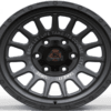 17X8.5 WF Aftermarket Wheel ML0428 Matte Gunmetal Gray 6X139.7/106.1, ET 0 mm
