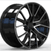 22X10.0 WF Aftermarket Wheel ML0010-5 Gunmetal Machine Face 5X112/66.45, ET 28 mm