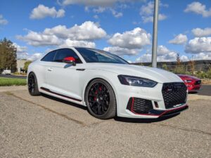 Audi RS5 B9 with 20×10-inch BBS CH-R