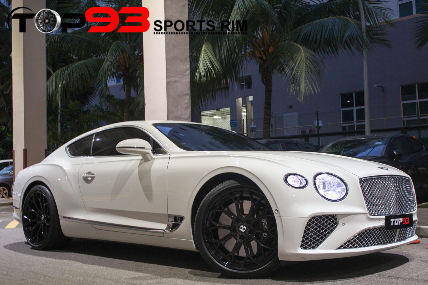 Bentley Continental with 22-inch BC Forged HCS31