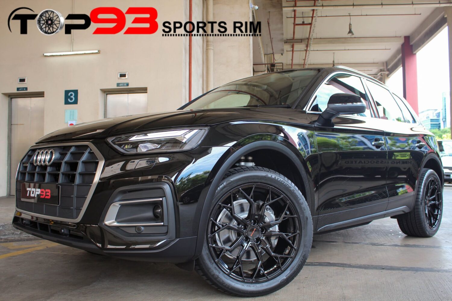 Audi Q5/SQ5 with 20×9 and 20×10-inch Stance SF10
