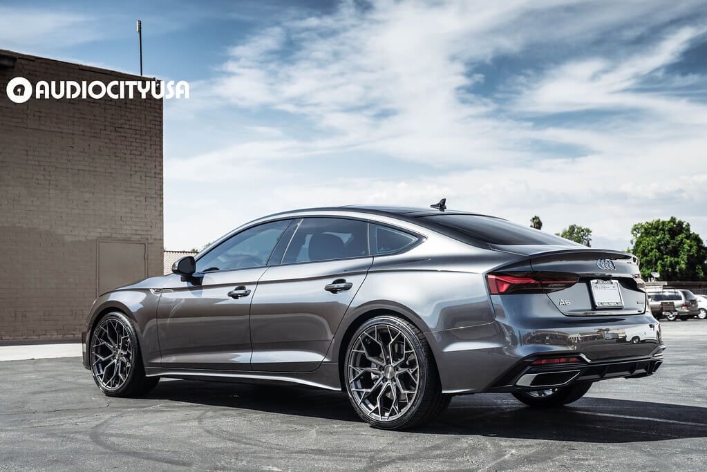 Audi A5 B9 with 20×10-inch Stance SF10