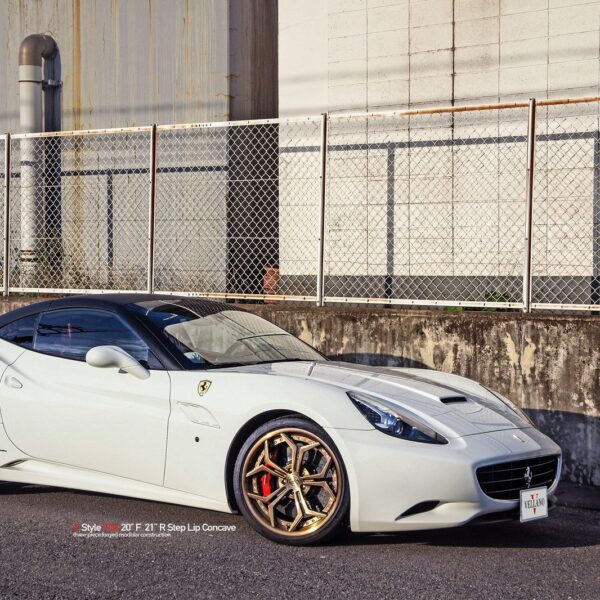 Ferrari California with 20 and 21-inch Vellano VCX CS