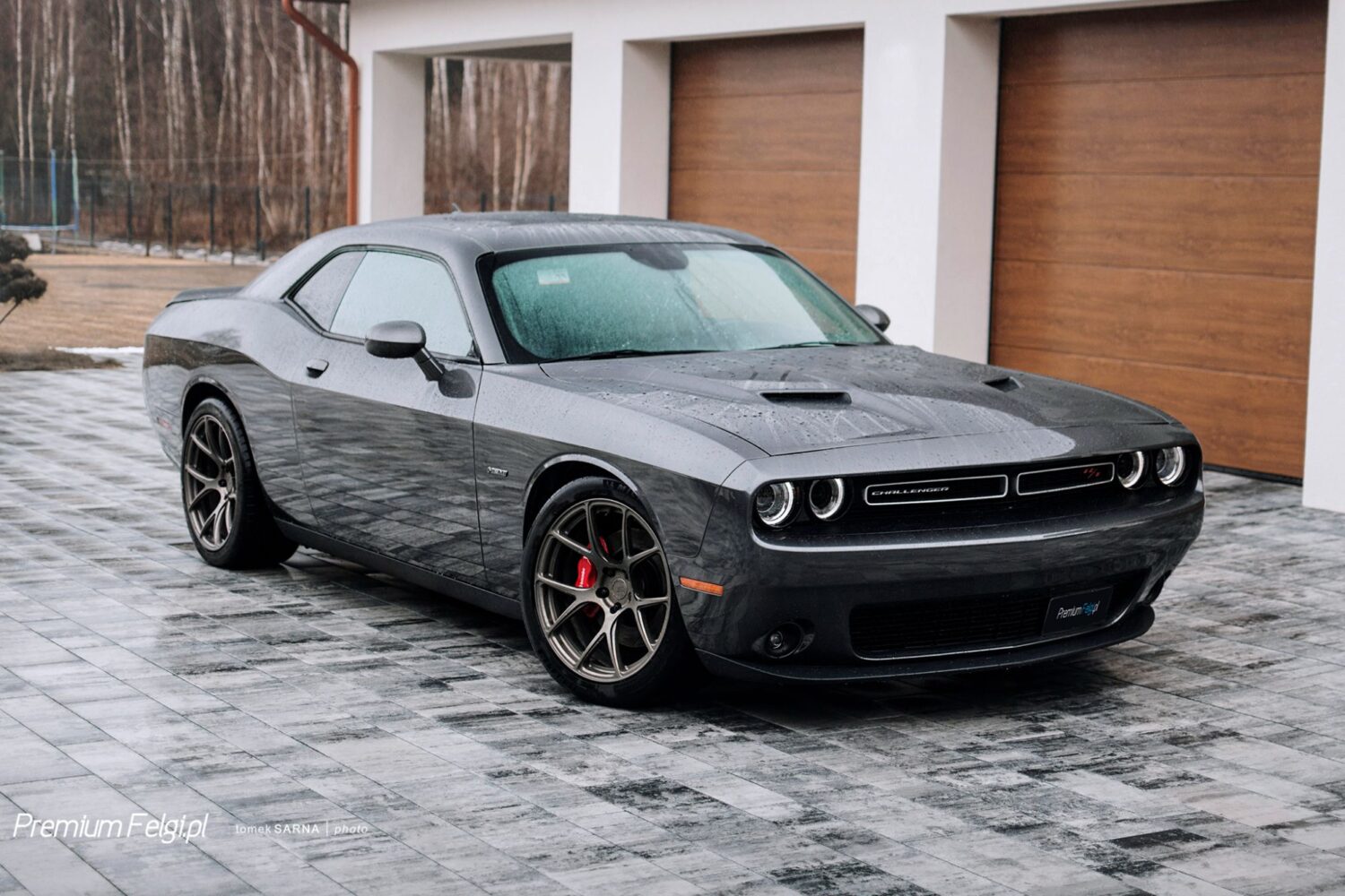 Dodge Challenger with 20×9.5 and 20×10.5-inch BC Forged RZ05
