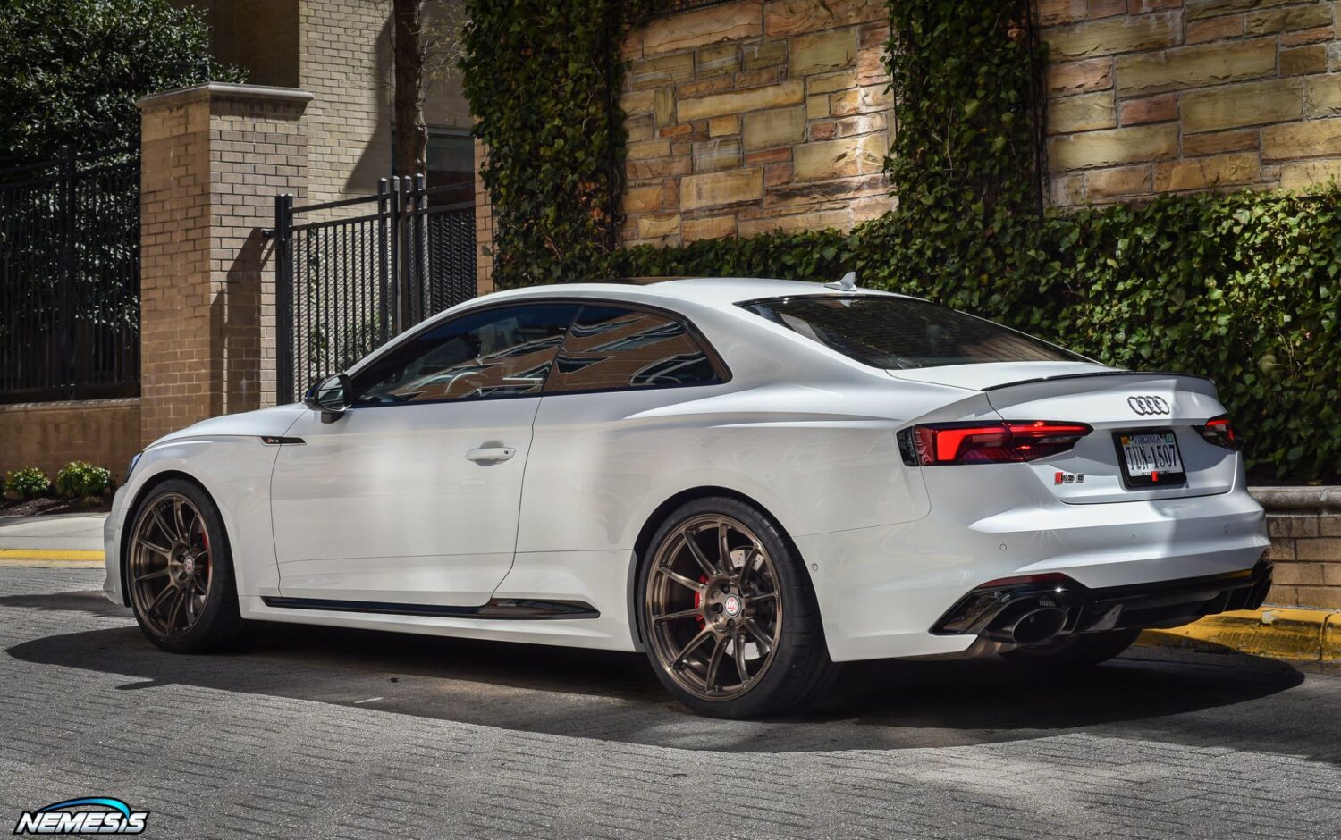 Audi RS5 B9 with 20×10-inch BC Forged KZ10
