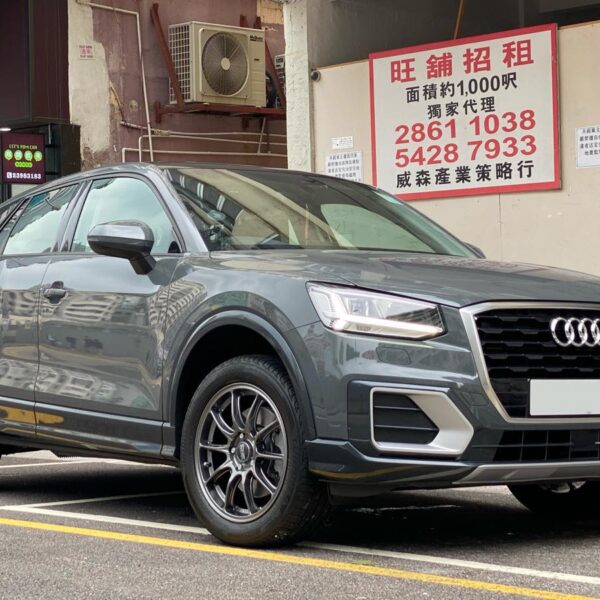 Audi Q2 with 17×7.5-inch OZ HyperGT HLT