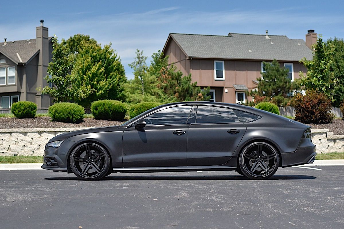 Audi S7 C7 with 20×10-inch Verde V39 Parallax
