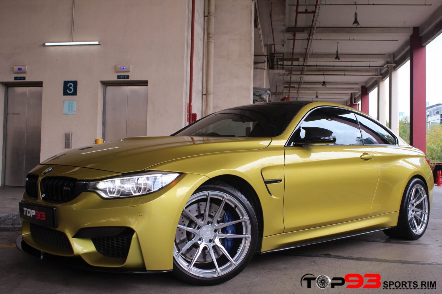 BMW M4 F82/F83 with 19×10 and 19×11-inch BC Forged EH301
