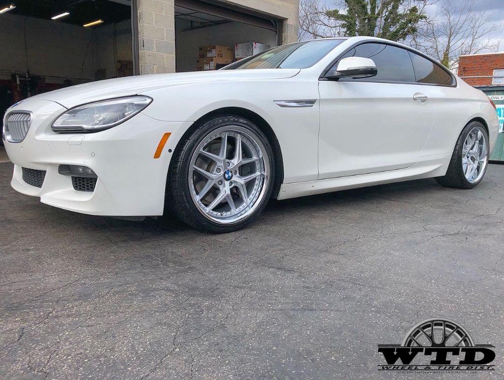 BMW 6 series F06/F12/F13 with 20×9 and 20×10.5-inch Niche Vice M225
