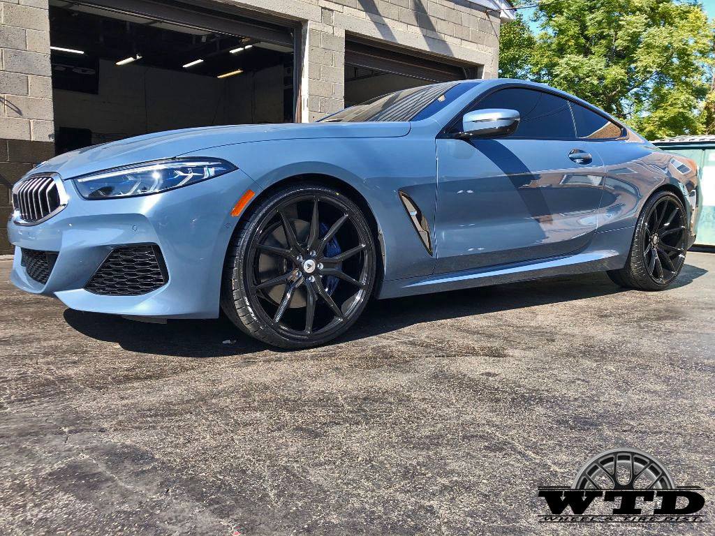 BMW 8 Series G14/G15/G16 with 22×9 and 22×10.5-inch Asanti ABL-13
