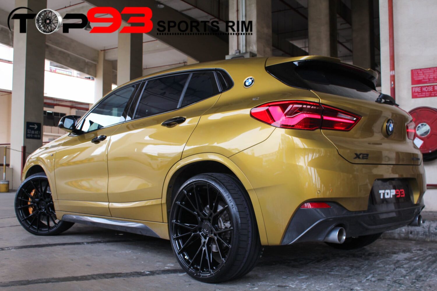 BMW X2 F39 with 21×9-inch BC Forged EH184
