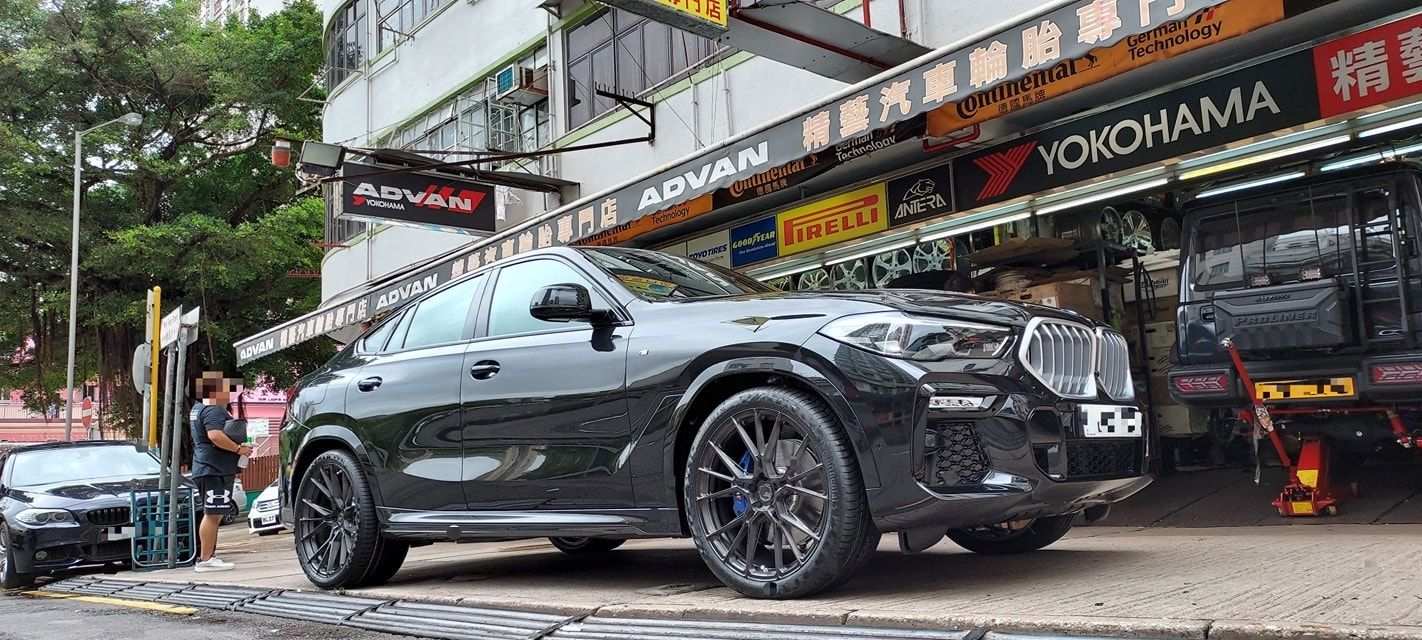 BMW X6 G06 with 22×10.5-inch BC Forged EH184
