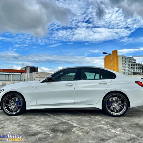 BMW 3 series G20 with 20×8.5 and 20×9.5-inch Vorsteiner VFA-103