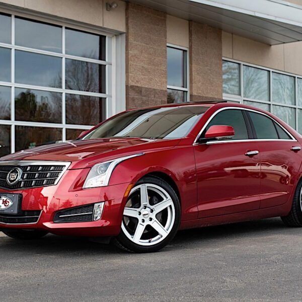 Cadillac ATS with 18×8.5 and 18×9.5-inch TSW Ascent