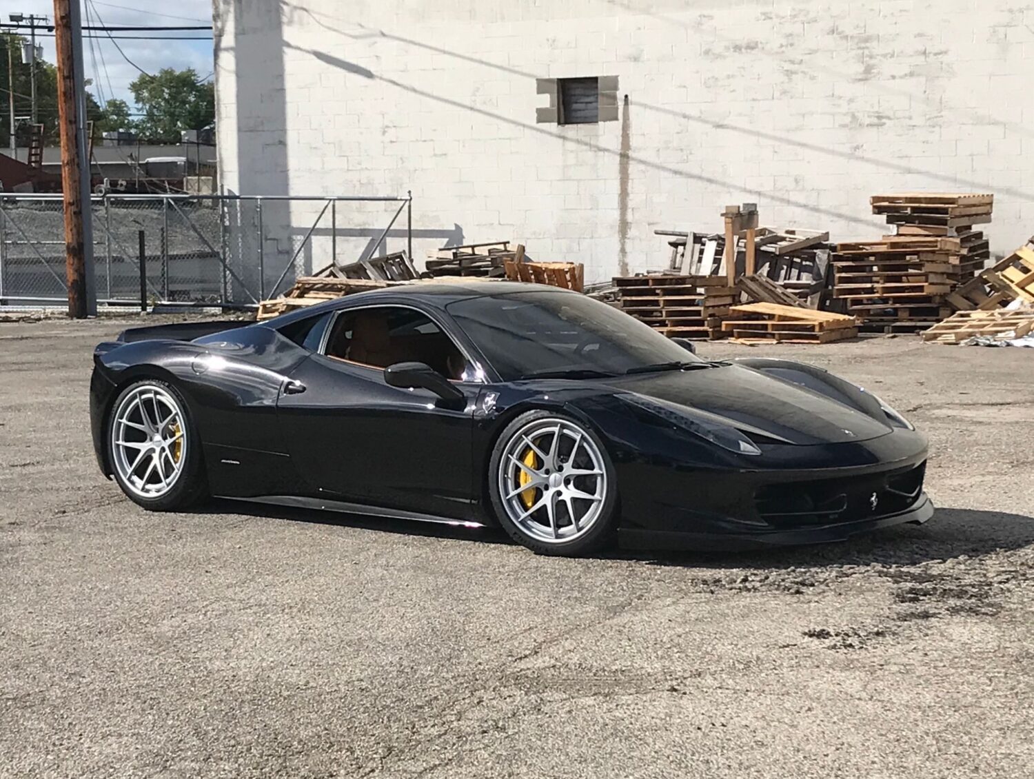 Ferrari 458 with 20×9 and 21×12-inch Forgeline VX3C-SL
