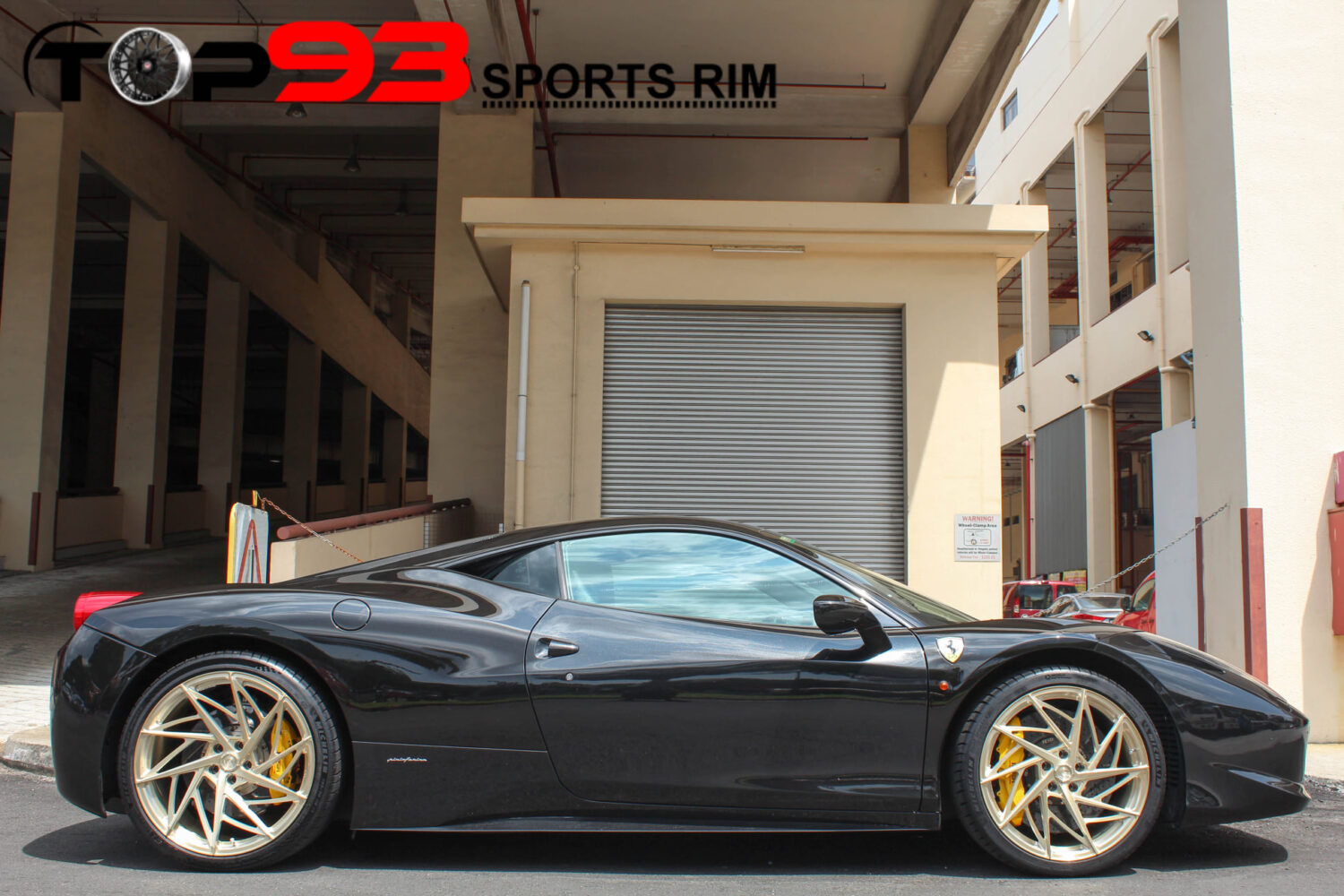 Ferrari 458 with 20 and 21-inch BC Forged EH351
