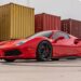 Ferrari 488 with 20×9 and 20×11.5-inch BBS FI-R