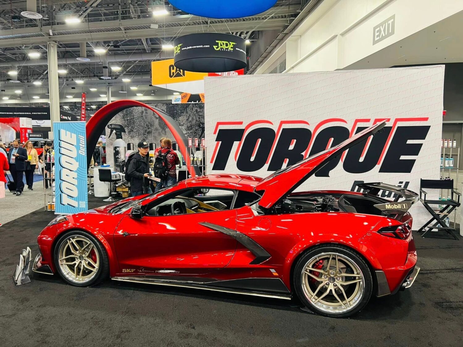 Chevrolet Corvette C8 Stingray with 20×10 and 21×12.5-inch Forgeline AL304