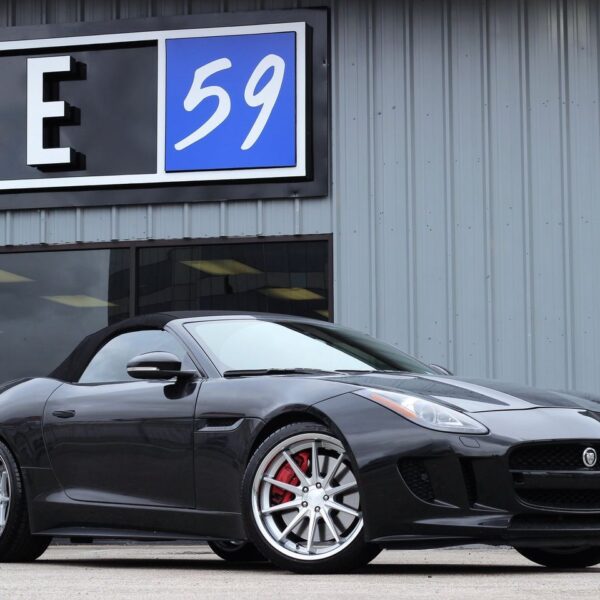 Jaguar F-Type with 20×9 and 20×10.5-inch Ferrada FR4